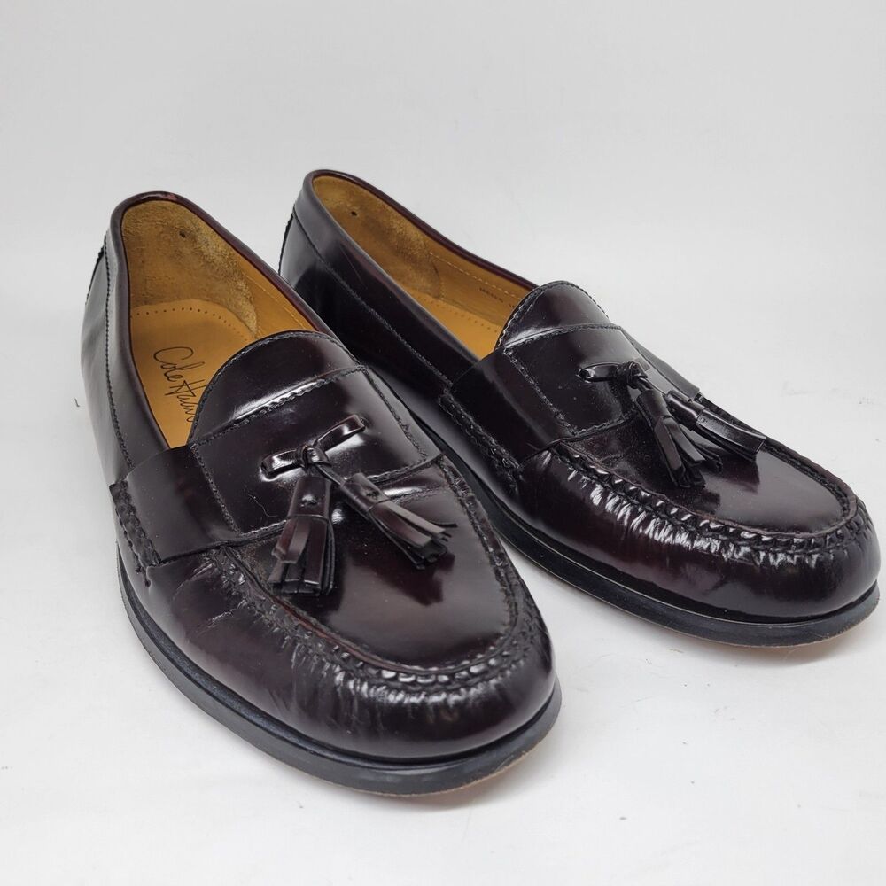 Cole Haan Pinch Tassel Loafers Mens Size 10 D